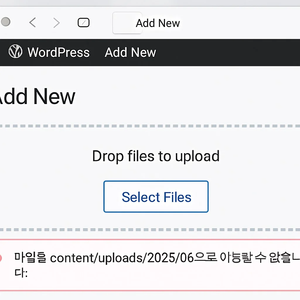 wordpress docker 컨테이너에서 이미지 파일을 이동할 수 없습니다. 파일권한 문제