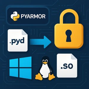 .pyd 파일 때문에 Ubuntu 실행 안 될 때: Pyarmor 크로스컴파일 완벽 가이드